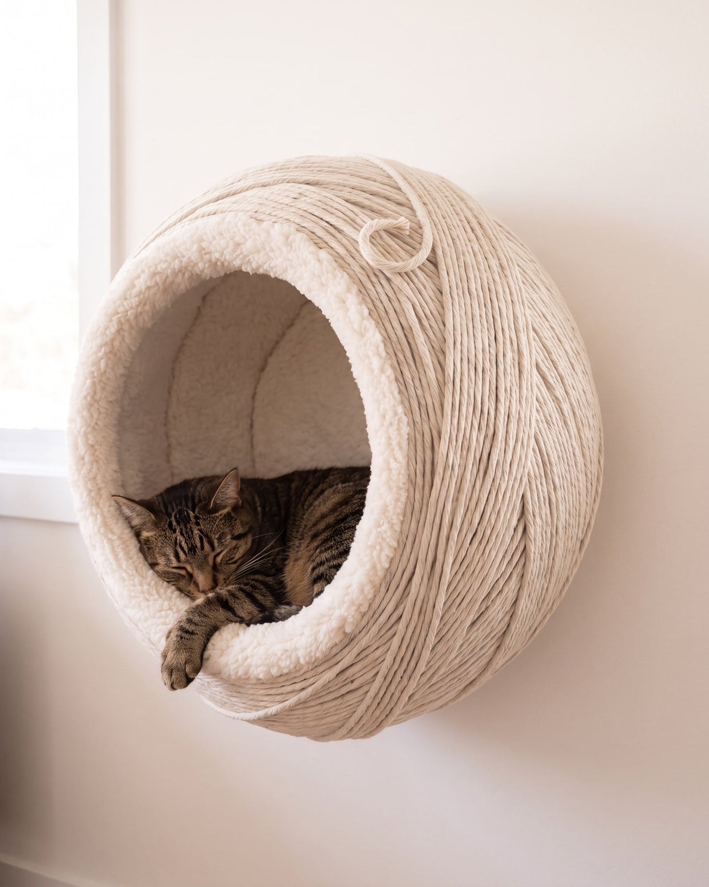 Snug Ledge String Pod, three quarter view